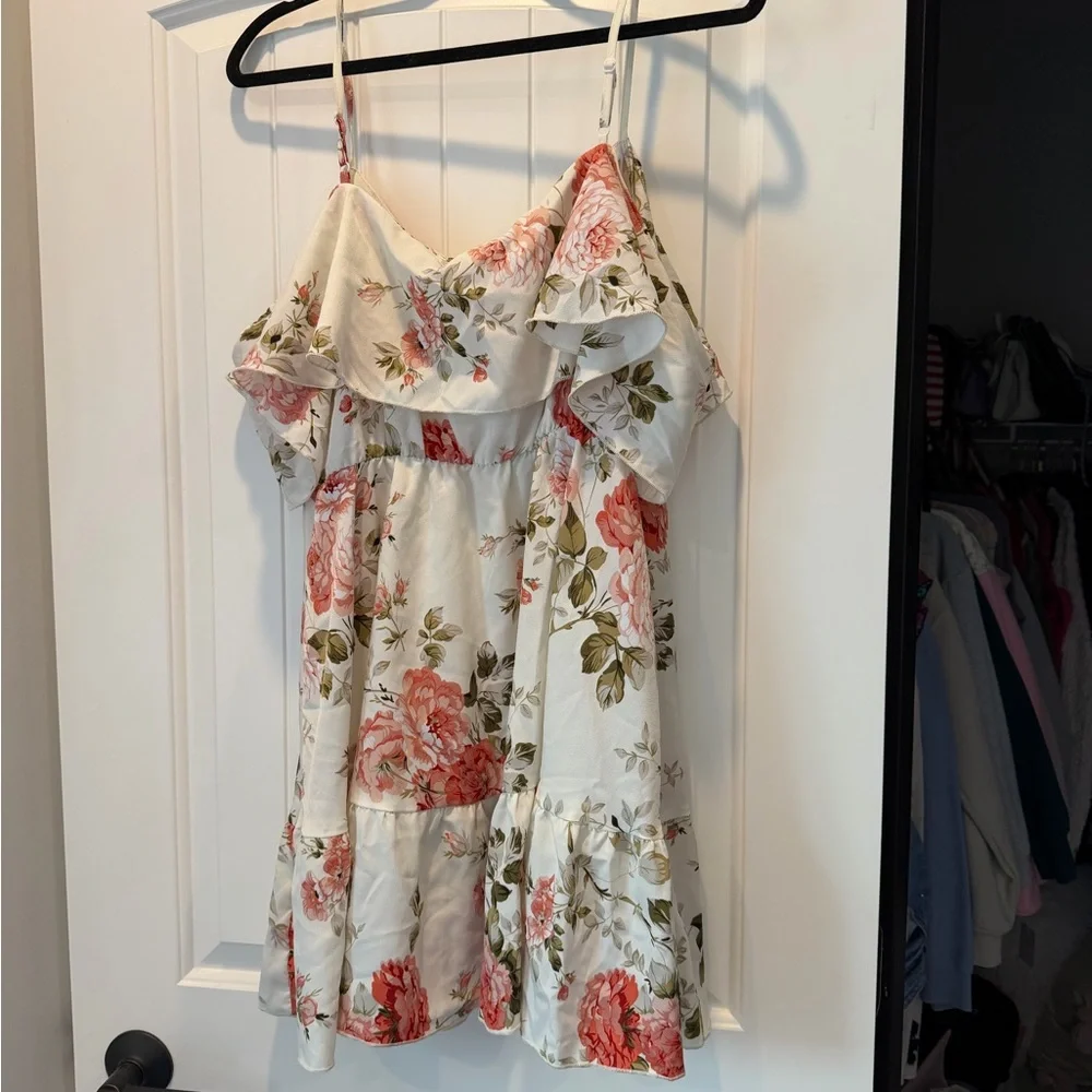 Floral Ruffle Dress - Picture 1 of 1